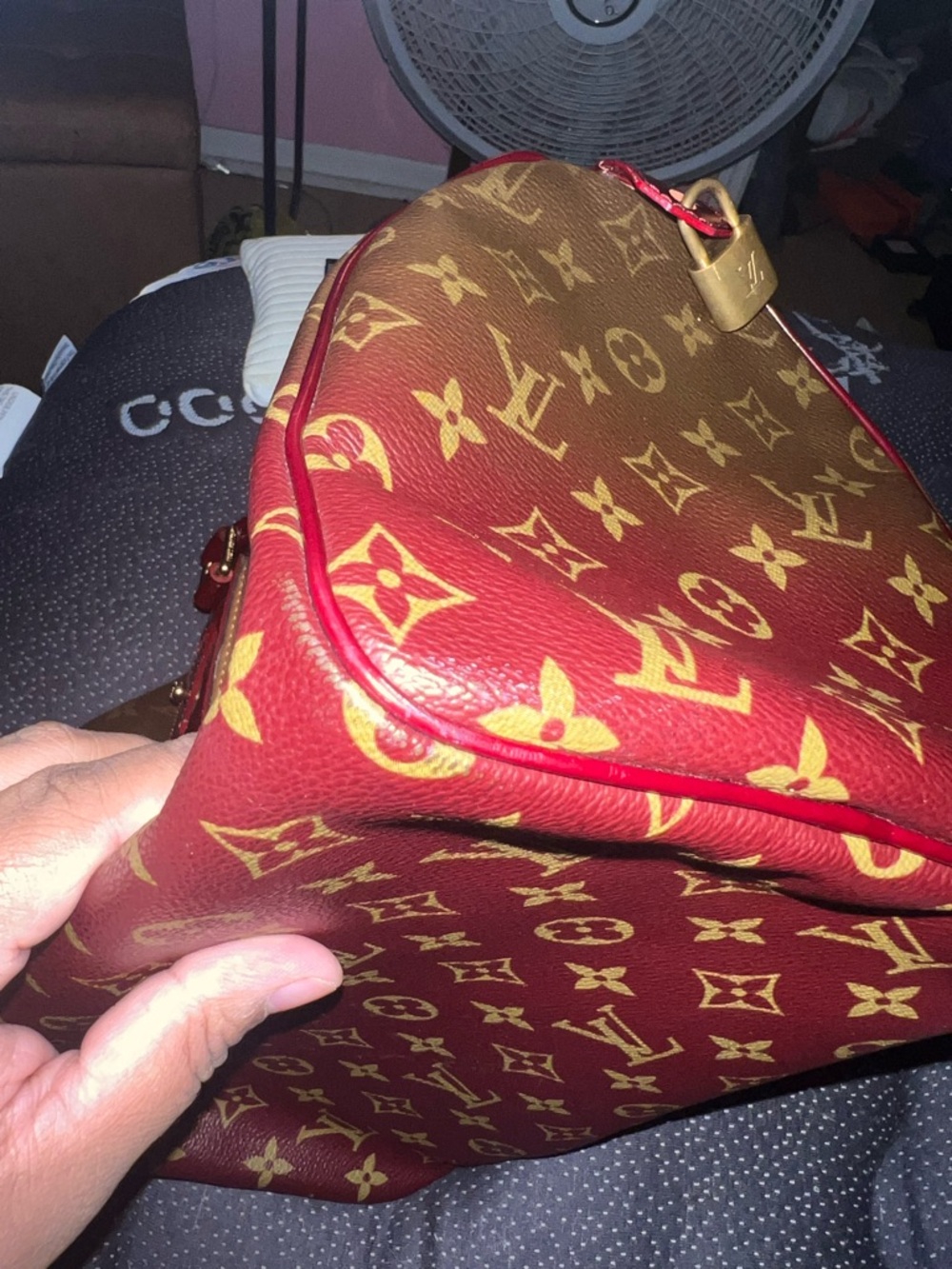 Louis Vuitton Monogram Mirage Speedy Handbag w/Original Receipt - Picture 13 of 16